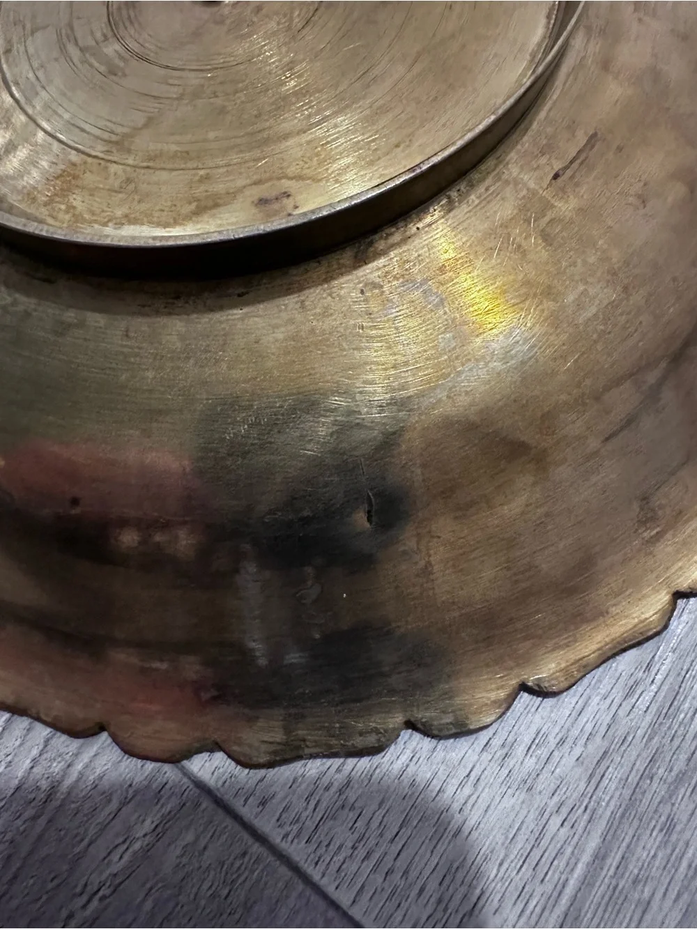Ornate Decorative Brass plate